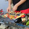 [HOT] 60% Hot Sale 10/12 Pcs Durable Outdoor Picnic BBQ Barbecue Skewers Roast Stick Stainless Steel Needle Kitchen Supplies. 