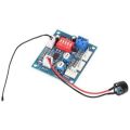 DC 12V 4 Wire High-Temp Fan Temperature Control Speed Controller CPU Module Temperature Alarm PWM PC CPU. 