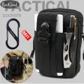 EsoGoal T-actical Molle Pouch Compact Utility Gadget Belt Waist Bag Pack Pocket Organizer with Cell P-hone Mobile P-hone H-olster Holder. 