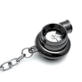 Car Turbo Spinner Keychain with Real Sound and LED Light Mini Turbocharger Key Chain for Car Keys Replacement ,A. 