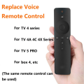 Voice Remote Control Replacement Remote Control for Xiaomi Mi TV 4A 4C&4S Series 43/48/49/50/55/65 Inch Controller. 