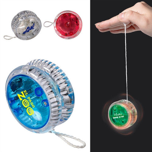 Stress Release Toy 1Pc Yo Yo Kids Mini Yoyos Toy for Girls And Boys Light Up Yoyo Magic Yo-Yo Led Lights Luminous Fingers YoYo Ball Professional Gift