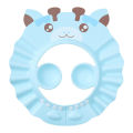 Cute Cartoon Animal Baby Shower Cap Soft Kids Shampoo Shield Bath Head Cover Adjustable Hair Wash Hat Infant Safe Ear Protection. 