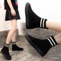 Summer New Stretch Sock Shoes Women 2019 Breathable Socks Boots Trendy Shoes Super Popular Casual High-Top Sports Net Red Women's Shoes. 