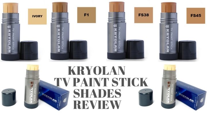 Kryolan Professional Makeup TV Paint Stick Foundation 303/Ivory/FS38