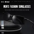 OQ BOGA 1 Piece Unisex Outdoor Anti-UV Black Oval Frame Sunglasses Men Women Eye Protection Half Rim Sun Glasses UV400. 