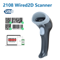 Barcode Scanner 1680SW Wireless/1922 Bluetooth Reader Image QR PDF417 Data Matrix Code Bar Gun RS232 Bluetooth. 