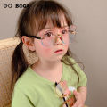 OQ BOGA 8 Colors Unisex Bear Frame Anti UV Kids Sunglasses Children Outdoor Eye Protection Rimless Sun Glasses. 