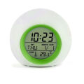 【Special offer】XNCH Color changing Digital LED Wake Up Light Desk Alarm Clock With Natural Sounds Sunrise Simulator. 