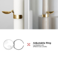 Asunygiro Gold Silver Automatic Candle Snuffer Fire Extinguisher Candle Fl【2025 Version】ame Safely Wick Flame Extinguishing Clip for Home Indoor Outdoor. 