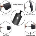 12 Ribs Folding Umbrella Windproof Compact Travel,Auto Open/Close Large Rain Umbrellas W/Polyester Coating, Ergonomic Handle FRE. 