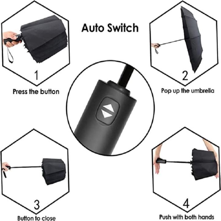12%20Ribs%20Folding%20Umbrella%20Windproof%20Compact%20Travel,Auto%20Open/Close%20Large%20Rain%20Umbrellas%20W/Polyester%20Coating,%20Ergonomic%20Handle%20FRE%20-%20Image%206