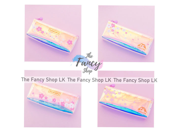 Pencil%20Case%20Pouch%20Korean%20Cute%20Kawaii%20School%20Stationery%20Mettalic%20Shiny%20Lazer%20Sakura%20Flower%20Design%20-%20Image%205