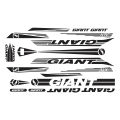 Bike Cycle Mountain bike GIANT XTC sticker full set high quality pvc sticker. 