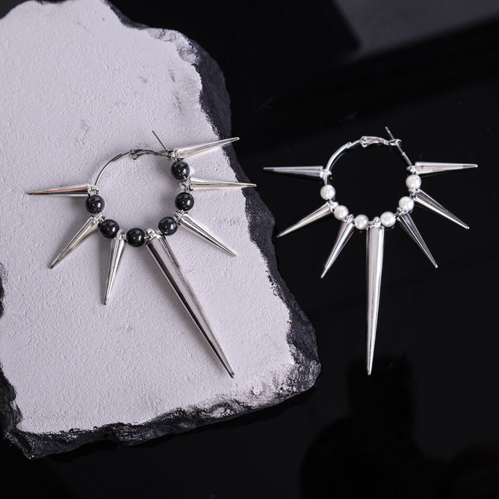 Rivet%20Hoop%20Earrings%20Cool%20Hip%20Hop%20Earrings%20for%20Women%20Jewelry%20Punk%20Korean%20Grunge%20Rock%20Accessories%20Earrings%20-%20Image%206