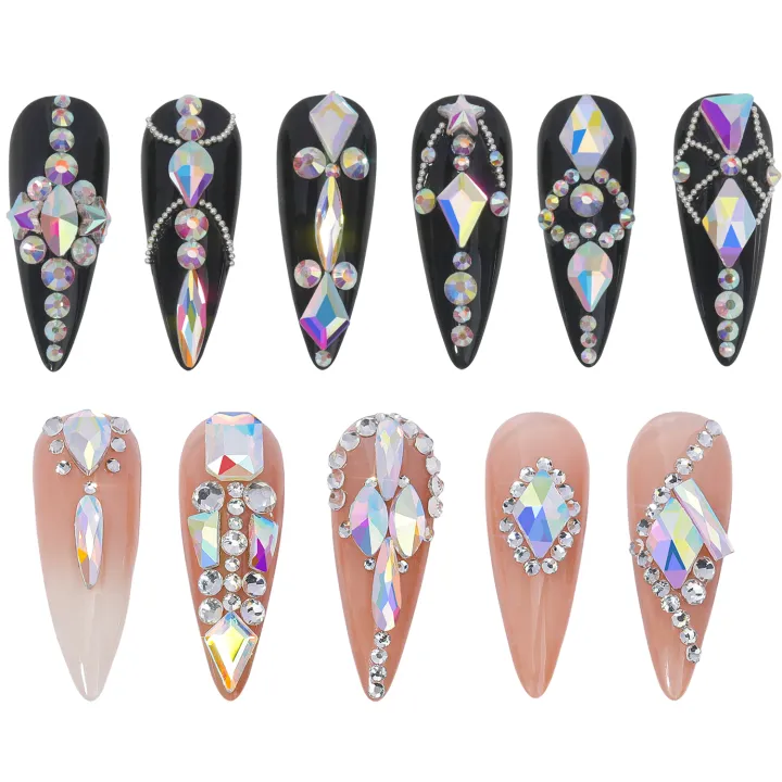 Nail%20Art%20Rhinestones%20Crystal%20Charms%20Set%20Gem%20Stone%20Light%20Purple%20Flatback%20Glass%20Mixed%20Size%20Nail%20Charms%20For%20DIY%20Nail%20Decoration%20-%20Image%206