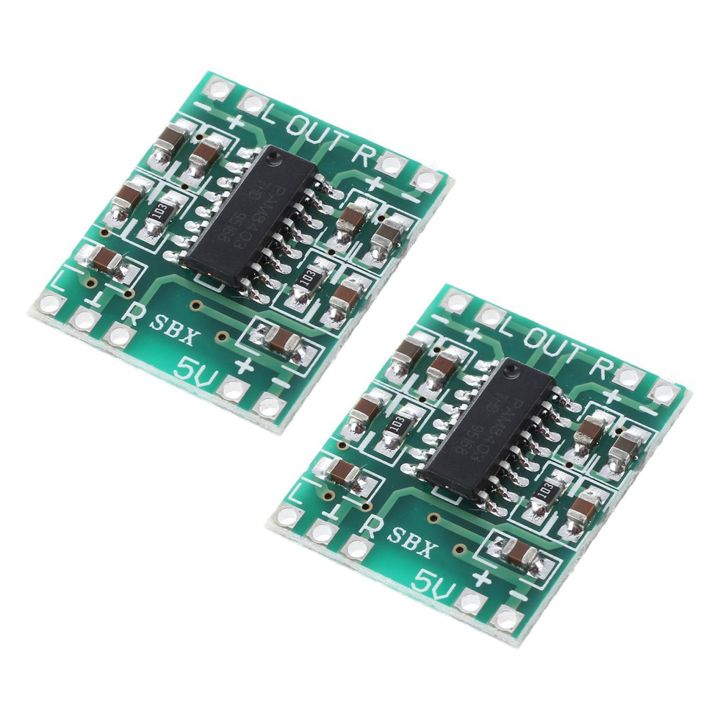 2X PAM8403 Audio Module USB DC 5V Class D Digital Amplifier Amplifier Board LCD