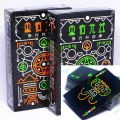 【The Timber Loft】Black Luminous Fluorescent Poker Cards Playing Card Glow In The Dark Bar Party KTV Night Luminous Collection Special Poker. 
