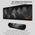 World Map Gaming Mouse Pad Mat Keyboard Pad Mat Cushion Big Size Mouse Pad for PC Laptop Table Computer. 