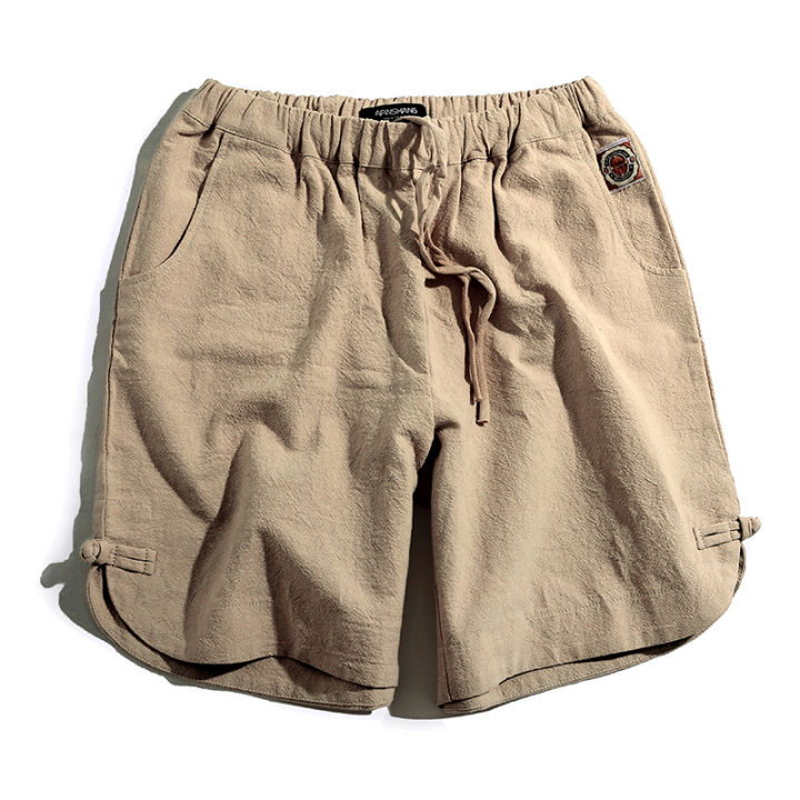 %E3%80%90Aphishang%20Men's%20Clothing%E3%80%912018Summer%20New%20Men's%20Casual%20Shorts%20Style%20Loose%20Cotton%20Linen%20Beach%20Pants%20Men%20-%20Image%203