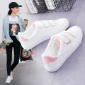 【ALLGOOD】Summer Woman Shoes Fashion Woman PU Leather Shoes Ladies Breathable Flats Casual Shoes White Sneakers Vulcanize Shoes. 