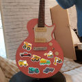 50PCS Cute Children's Cartoon Car Truck Stickers Kawaii DIY Skateboard Motor Graffiti Vehicle Sticker Decals Kids Learning Toys. 