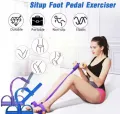 Pull Reducer Body Shape Trimmer Body Shaper - Multi Colorc ,4 Tubes Latex Elastic Pull Rope Sit-up Bodybuilding Fitness Equipment Exercise Resistance Bands for Abdomen/Waist/Arm/Yoga/Pilates Stretching Slimming Training. 