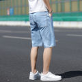 Casual Shorts Men's Summer Thin Loose Versatile New Ice Silk Pants Men's Sports Shorts Middle Pants Trendy. 