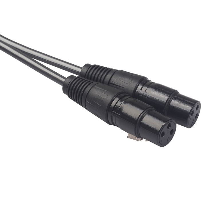 Dual%20Female%20Xlr%20to%20Rca%20Cable,Heavy%20Duty%202%20Xlr%20Female%20to%202%20Rca%20Male%20Patch%20Cable%20Hifi%20Stereo%20Audio%20Connection%20Cable%20Wire%20-%20Image%206