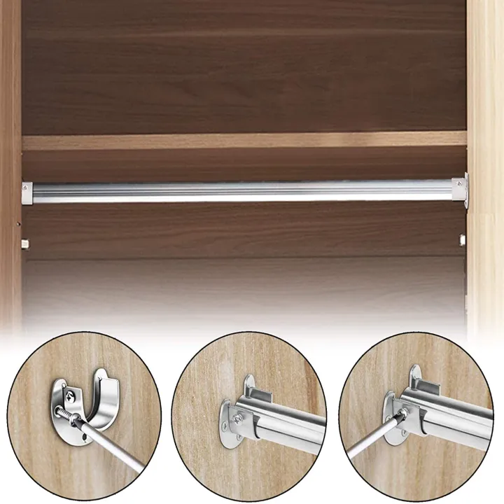 4%20Pcs%20Stainless%20Steel%20Hanging%20Rod%20Bracket%20U%20Shaped%20Curtain%20Rod%20Bracket,%20Heavy%20Duty%20Round%20Tube%20Sockets%20with%20Screws%20(25mm)%20-%20Image%205