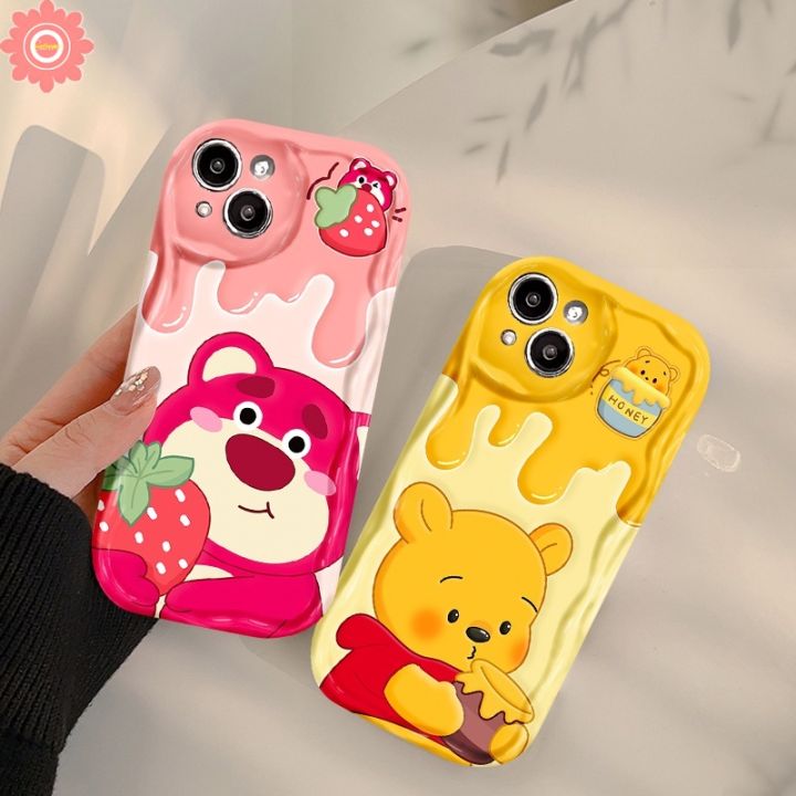 Cute Winnie The Pooh Case For Redmi 12C A2 A1 9 10 10C 9C 9A 9T 10A 12 ...