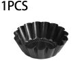 1/3Pcs DIY Custard Tart Cake Pudding Lace Shape Mold Baking Tool High Temperature Resistant Kitchen Bakeware Cake Mold Easy Demold. 