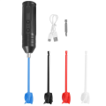 Epoxy Mixer, Handheld Resin Mixing Tools for Resin Stirring - Electric Stirrer Machine with 4Pcs Paddles. 