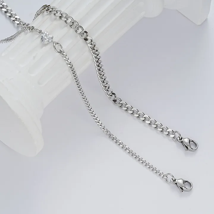 2Pcs%20Simple%20Fashion%20Delicate%20Bracelet%20For%20Couple%20Unisex%20Advanced%20Sense%20Heart%20Bracelets%20Jewelry%20Accessories%20Valentines%20Gifts%20Hang%20-%20Image%205