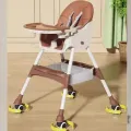 Multifunction Folding Baby Dining Chair Portable Kitchen Furniture with Safe Food Tray HC 401 | 3 in 1 High Chair |INFINITY NEEDS. 