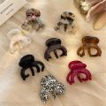 Fashion French Hair Claw Clips Acetate Retro High Ponytail Holders Elegant Hair Accessories for Women Girls. 