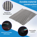 WS2812 RGB LED Matrix Panel WS2812 Led Programmable Light Individually Addressable Flexible for Video Display, DC5V (16x16). 