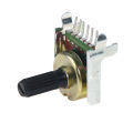 161 Type Rotary Potentiometer Double B50K Power Amplifier Audio Volume Potentiometer 6 Feet Shaft Length 15mm XUANTING. 