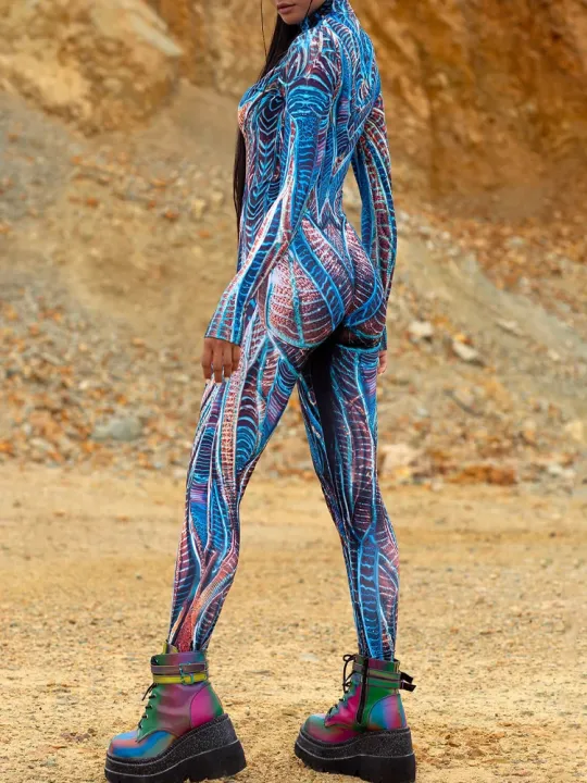Men%20Women%20Apache%20Jumpsuit%20Halloween%20Alien%20Cosplay%20Morphsuit%20Punk%20Texture%20Twisted%20Colorful%20Zentai%20Suit%20Festival%20Rave%20Bodysuit%20-%20Image%203