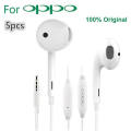 Original OPPO R11 Headsets with 3.5mm Plug Wire Controller Earphone for Xiaomi Huawei OPPO R15 OPPO Find X F7 F9 OPPO R17. 