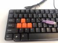 PS/2 Computer Keyboard PS2 Windows Compatible Full Size US Layout. 