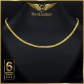 Gold Plated Bismark Mesh Chain with Ancor Pendant. 