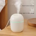 Humidifier USB Aroma Essential Oil Diffuser 220ML Portable Humidifier for Home Car Office with LED Night. 