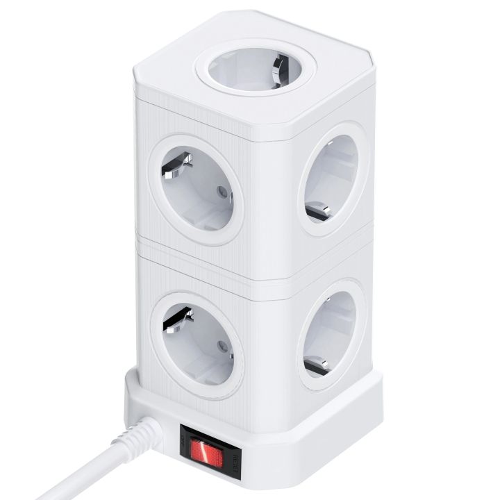 Home Appliance Europe 2-layer Tower Socket Type C 20W Fast Charger ...