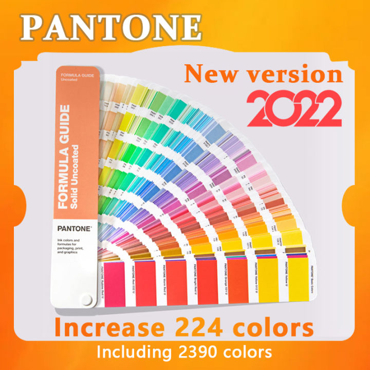 NEW 2022 New Legal Version of PANTONE International Standard card ...