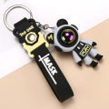 Lightning Bear Keychain Fashion Cartoon Cute Astronaut Bear Doll Bag Pendant Accessories Large Couple Jewelry Gifts Birthday. 