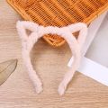 Fashion Women Girls Cute Plush Cat Ear Headband Autumn Winter Cartoon Lovely Furry Non-slip Hair Hoop Costume Party Headwear Hair Accessories. 