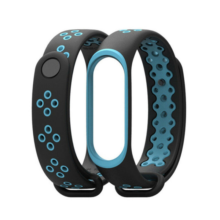 Sport Silicone Replacement Bracelet Wrist Band Strap for Xiaomi Mi Band 3&4 and M4 bands