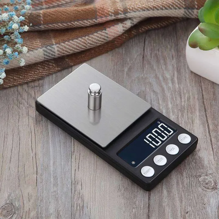 Digital Conversion Scale Precision 0.1g/0.01g Digital Pocket Scale Balance Mini Portable LCD ...