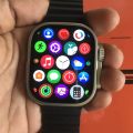 S9 Ultra smart watch with 3 strap 2.02 inch Display wireless charges  Hiwatch Plus App. 